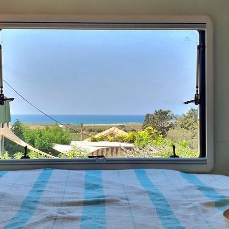 Cozy Seaview Glamping Caravan HaBonim Ngoại thất bức ảnh