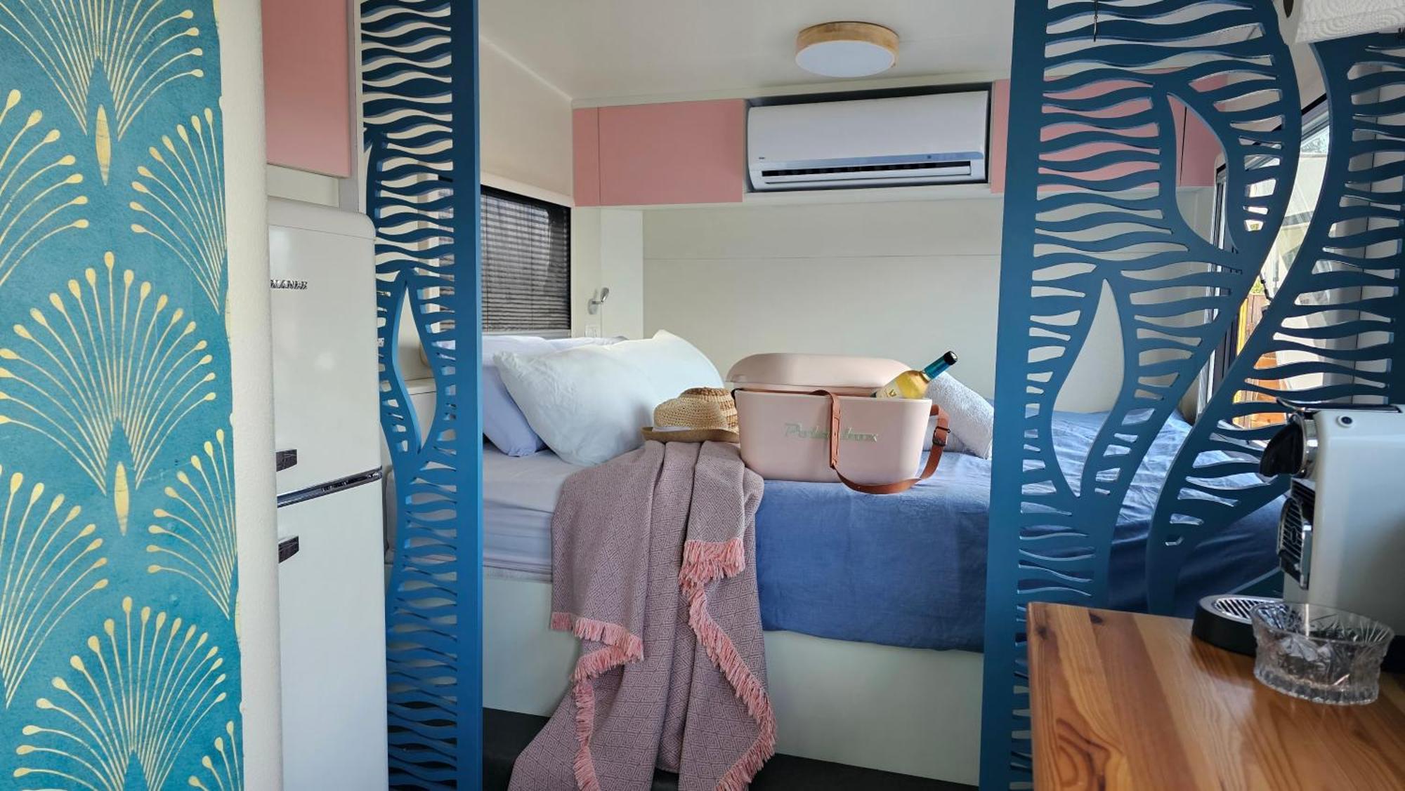 Cozy Seaview Glamping Caravan HaBonim Ngoại thất bức ảnh